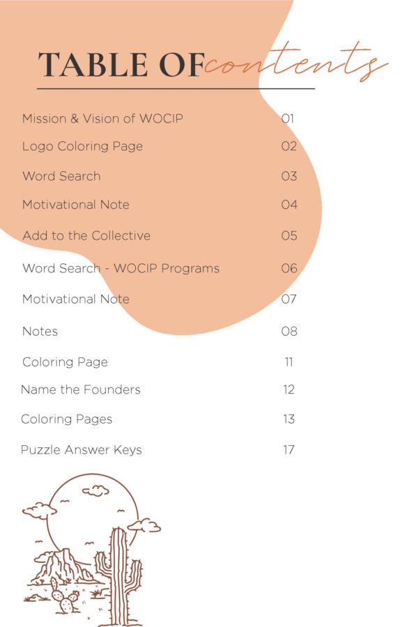 Activity Book Inside Page